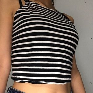 Stripped crop top